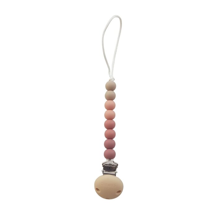 Chewies & more Newborn Ombre Clip Rose