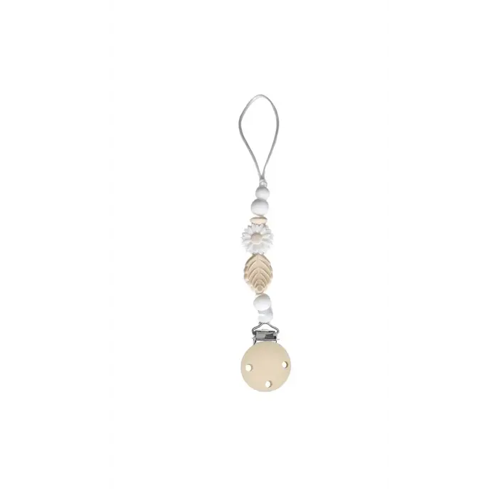 Chewies & more Newborn Daisy Clip White