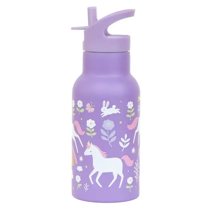 A Little Lovely Company RVS drinkfles: Unicorn Dreams