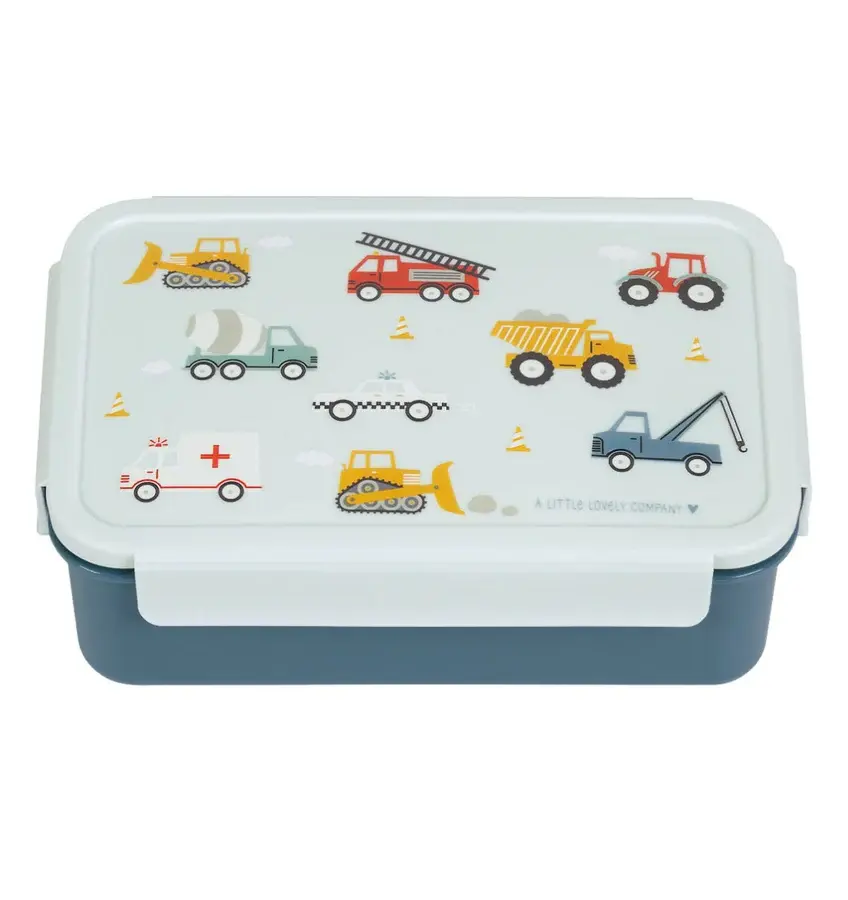 A Little Lovely Company Bento lunch box: Voertuigen