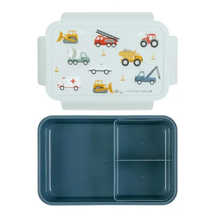A Little Lovely Company Bento lunch box: Voertuigen
