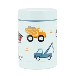 A Little Lovely Company Geïsoleerde RVS voedselpot: Voertuigen