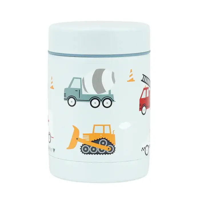 A Little Lovely Company Geïsoleerde RVS voedselpot: Voertuigen