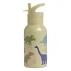 RVS drinkfles: Dinosaurussen
