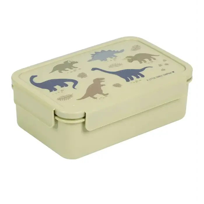 A Little Lovely Company Bento lunch box: Dinosaurussen
