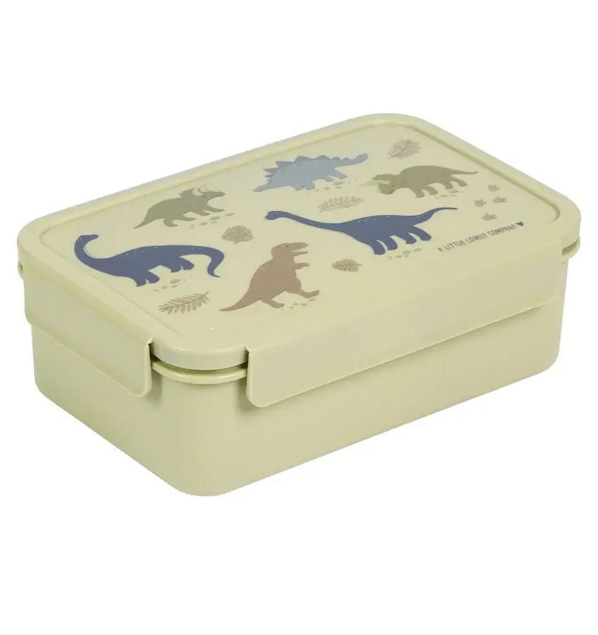 A Little Lovely Company Bento lunch box: Dinosaurussen