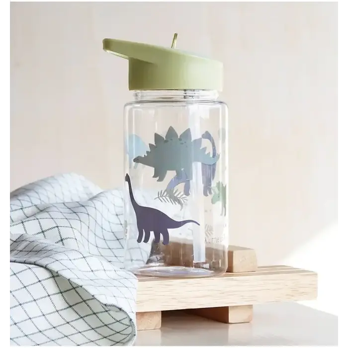 A Little Lovely Company Drinkfles: Dinosaurussen