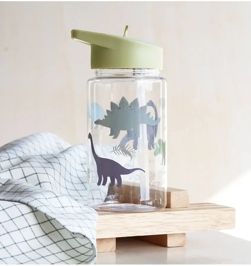 A Little Lovely Company Drinkfles: Dinosaurussen