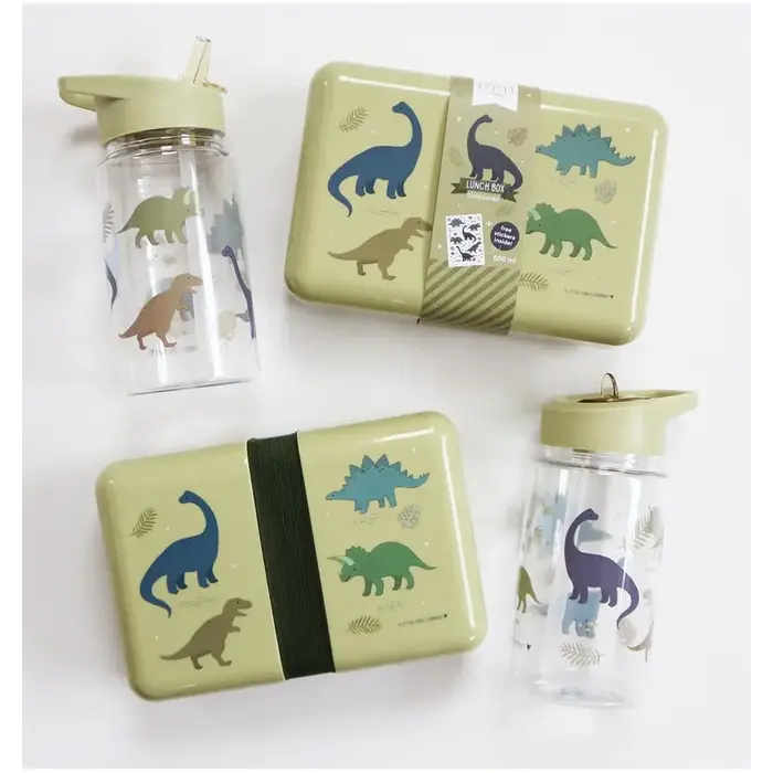 A Little Lovely Company Drinkfles: Dinosaurussen