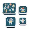 Lunch & snack box set: Robots