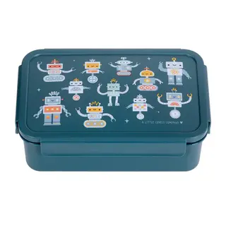 A Little Lovely Company Bento lunchbox: Robots
