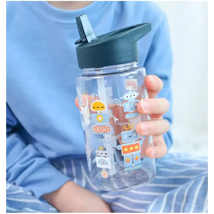 A Little Lovely Company Drinkfles: Robots