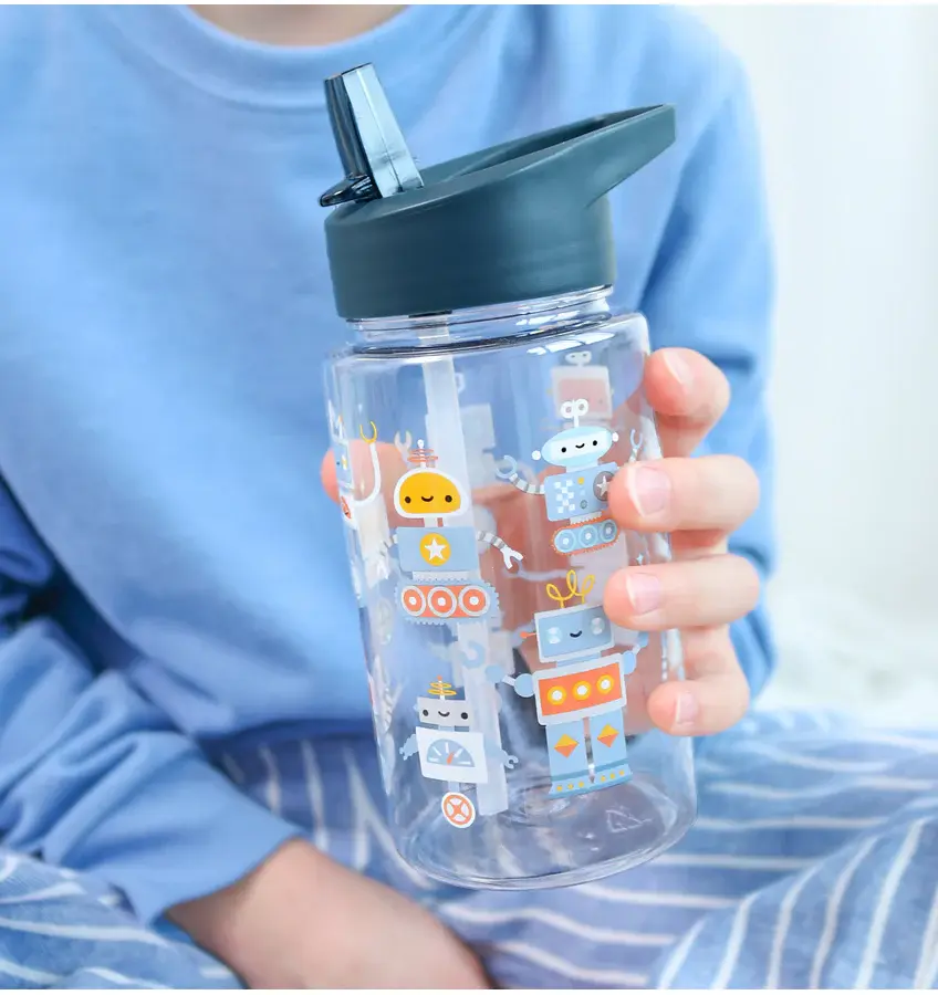 A Little Lovely Company Drinkfles: Robots