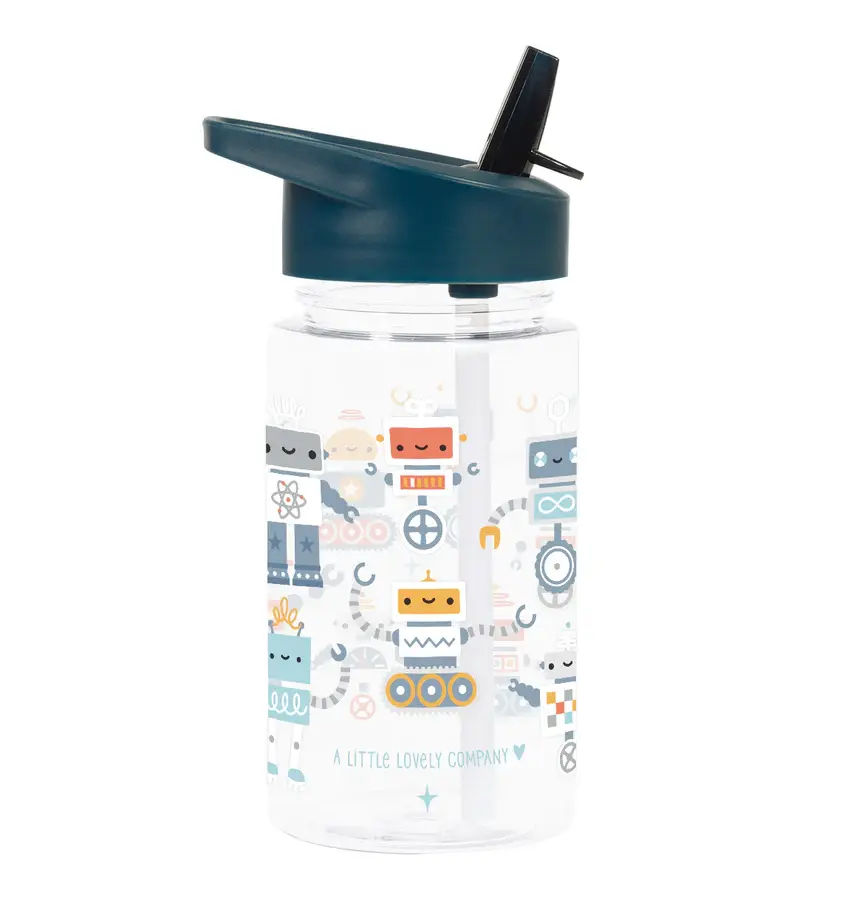 A Little Lovely Company Drinkfles: Robots