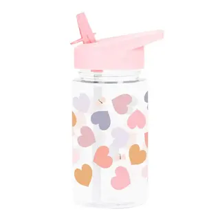 A Little Lovely Company Drinkfles: Hartjes