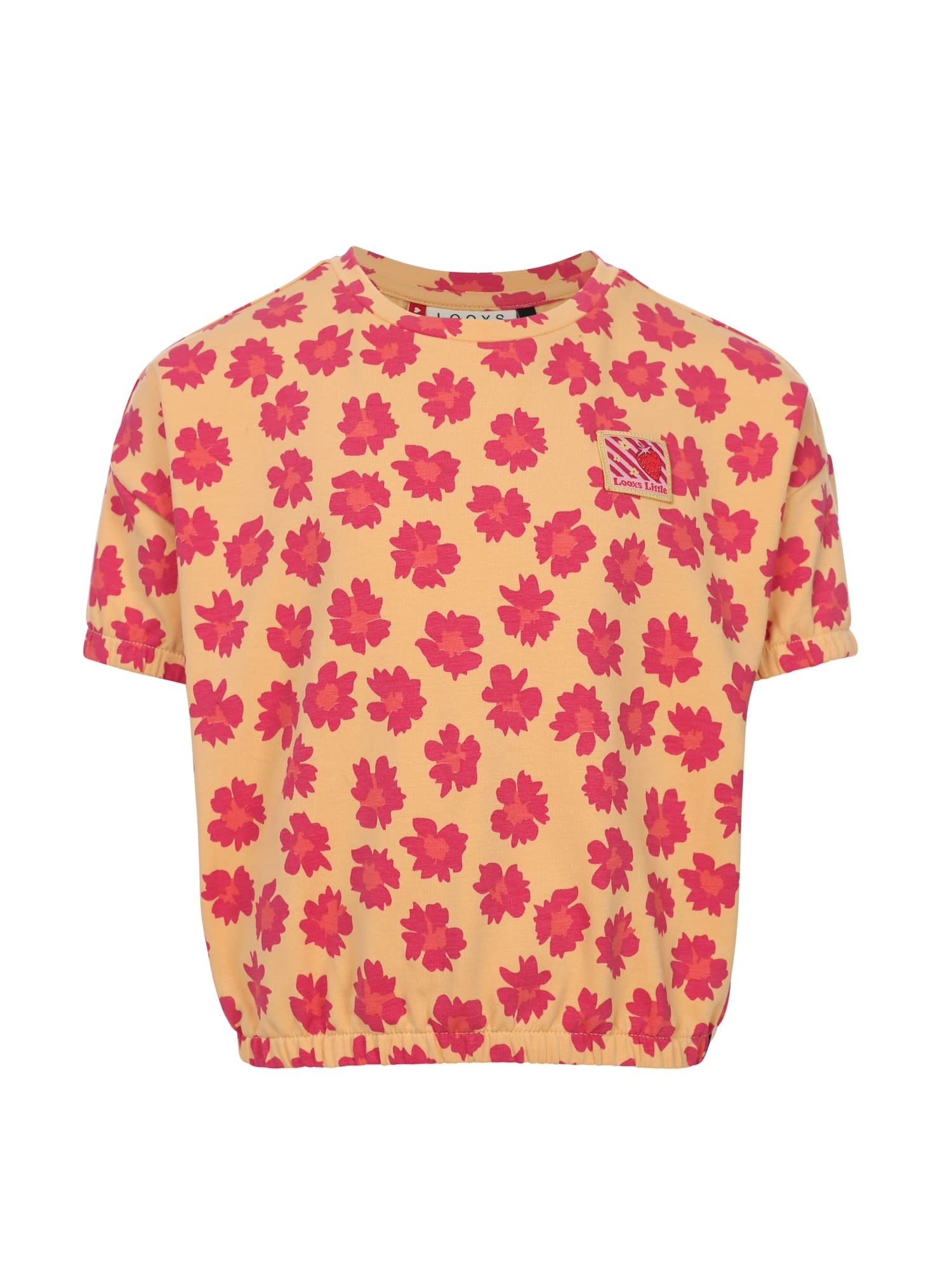 Looxs Little Sweater SS Wildflower aop