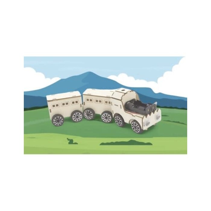 Satzuma Satzuma - STEM - Wooden train - trein van hout