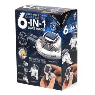 Satzuma Satzuma - 6-in-1 Space Robots bouwpakket