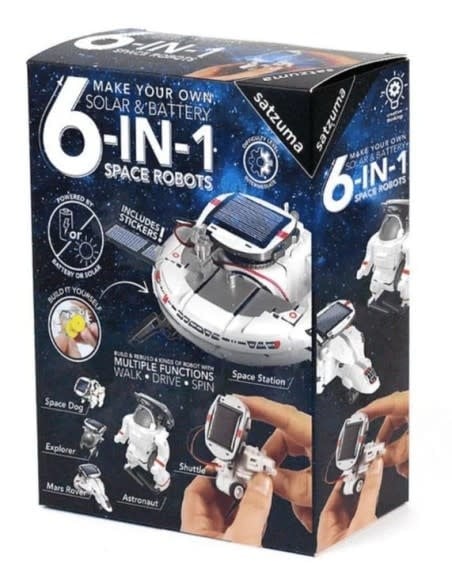 Satzuma Satzuma - 6-in-1 Space Robots bouwpakket