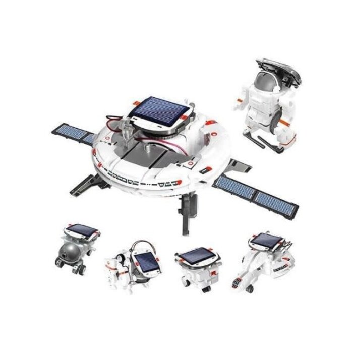 Satzuma Satzuma - 6-in-1 Space Robots bouwpakket
