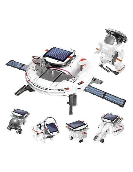 Satzuma Satzuma - 6-in-1 Space Robots bouwpakket