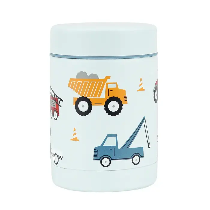 A Little Lovely Company Geïsoleerde RVS voedselpot: Voertuigen