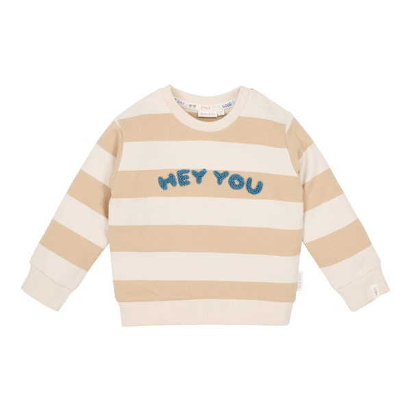 Little Dutch Sweater Biscuit Stripe