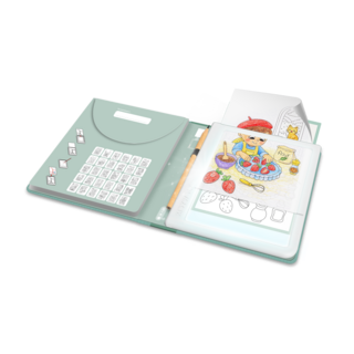 Kidywolf K-DRAW-PAD 6+ Food Around the World
