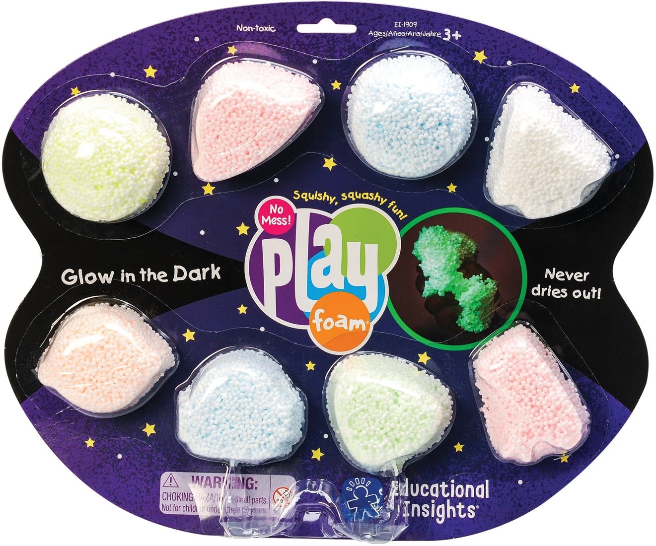 Learning Resources Learning Resources - Playfoam® Glow In The Dark (8 Pack)