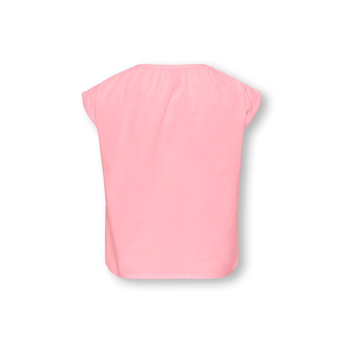 Kids Only KMGLINA MY SL SHIRT WVN Roze