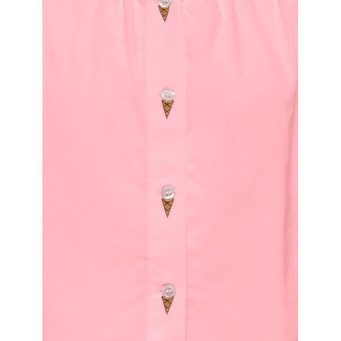 Kids Only KMGLINA MY SL SHIRT WVN Roze