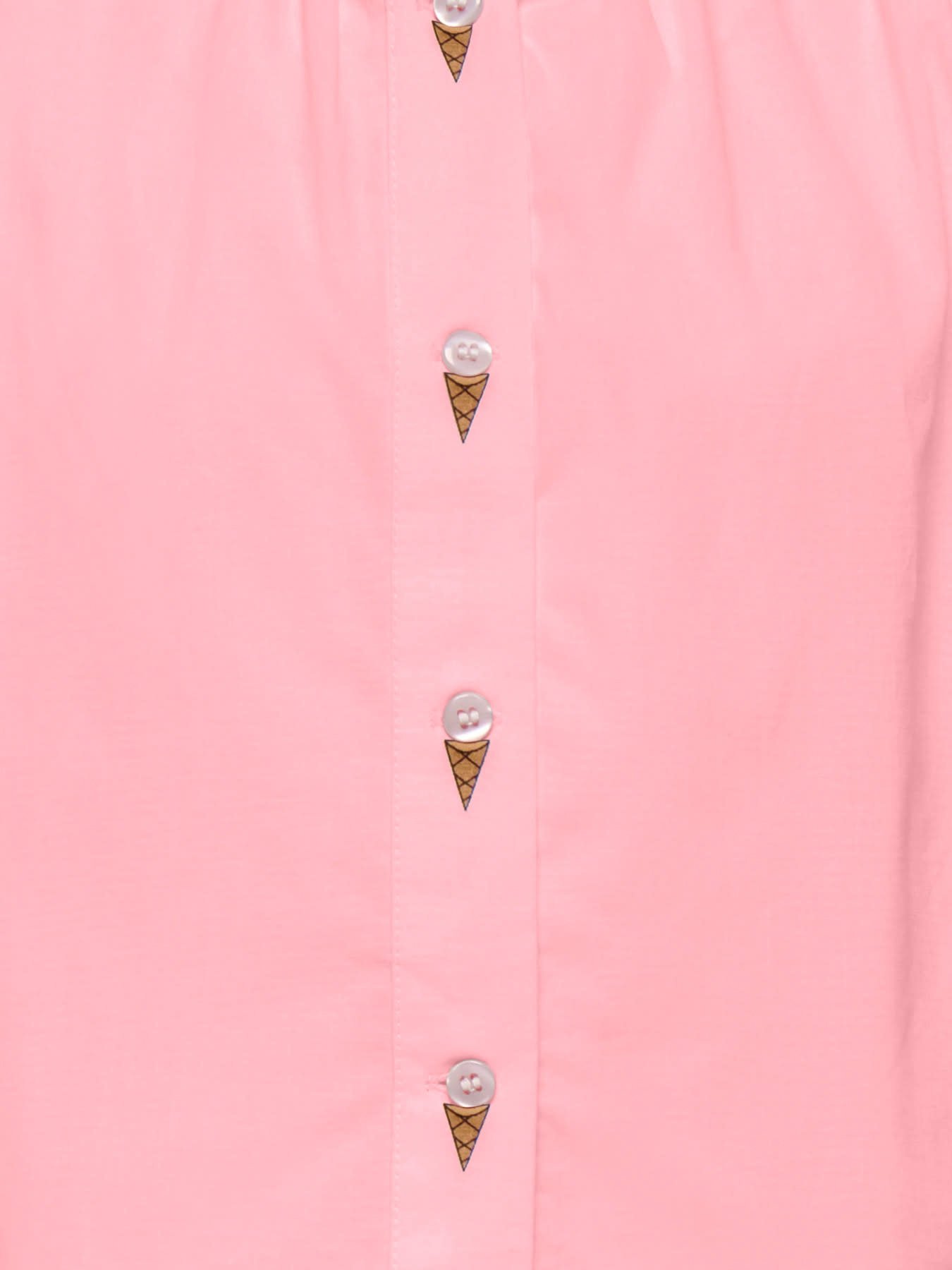 Kids Only KMGLINA MY SL SHIRT WVN Roze