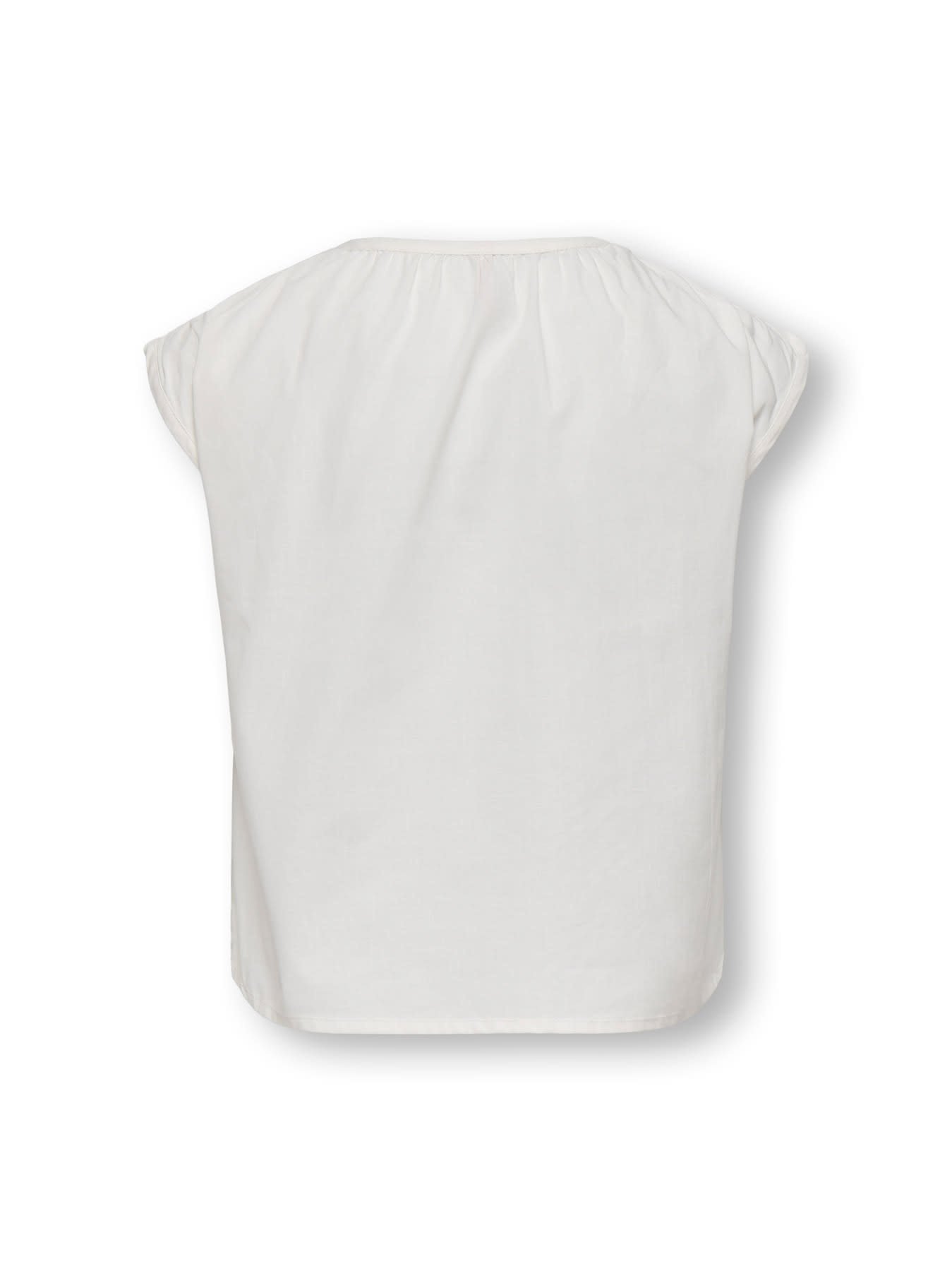 Kids Only KMGLINA MY SL SHIRT WVN White