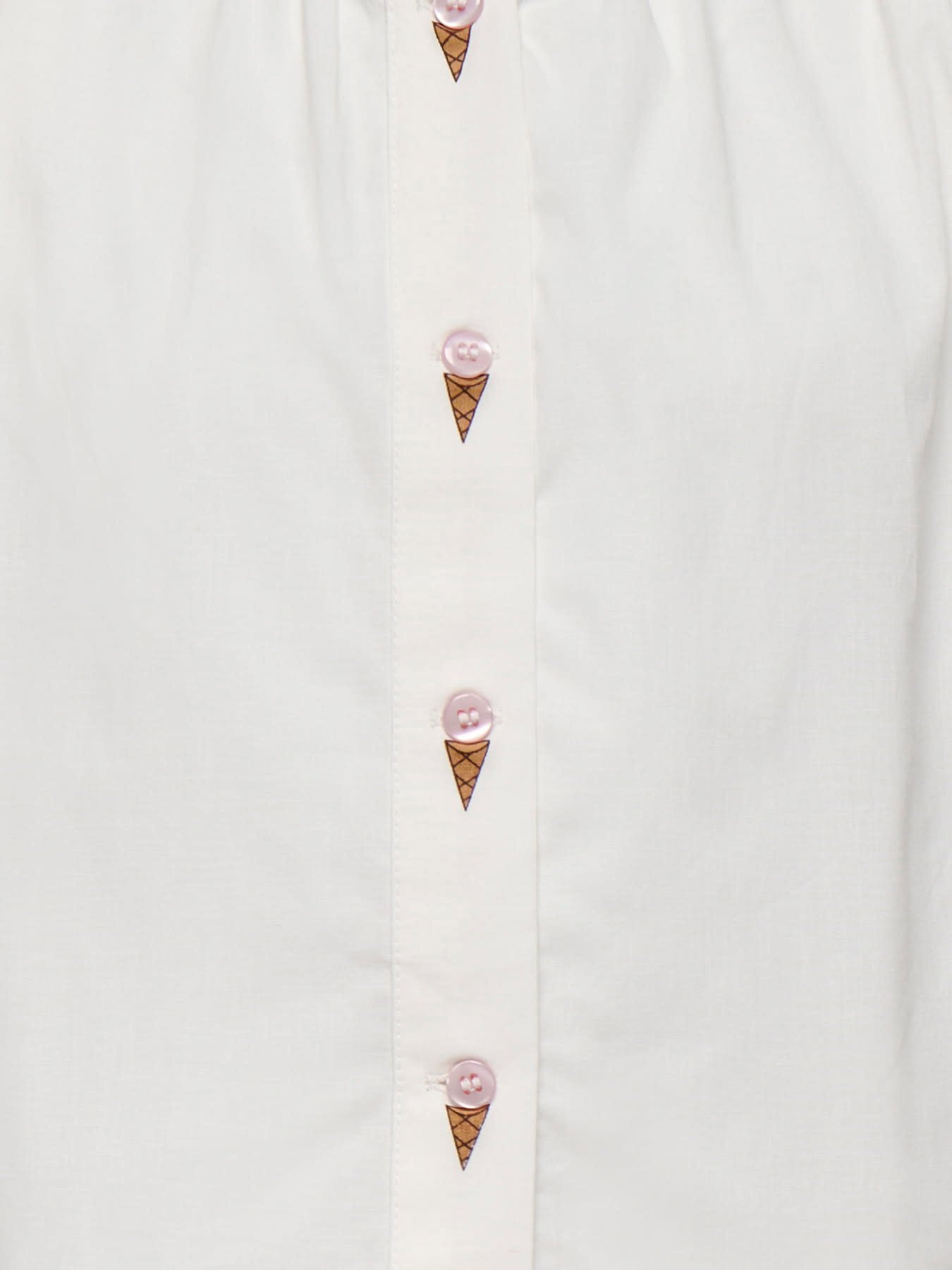 Kids Only KMGLINA MY SL SHIRT WVN White