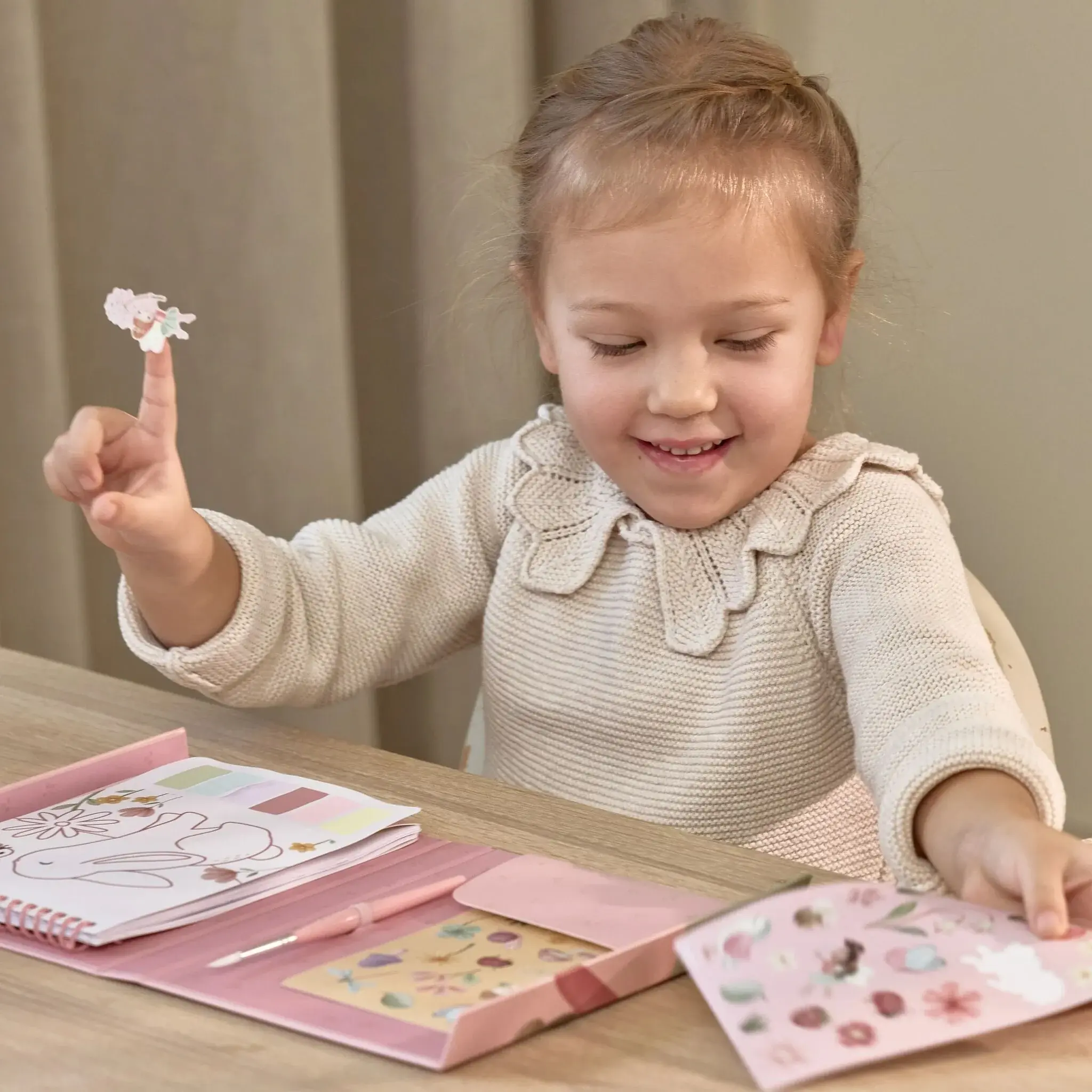 Little Dutch Verfboek - Rosa