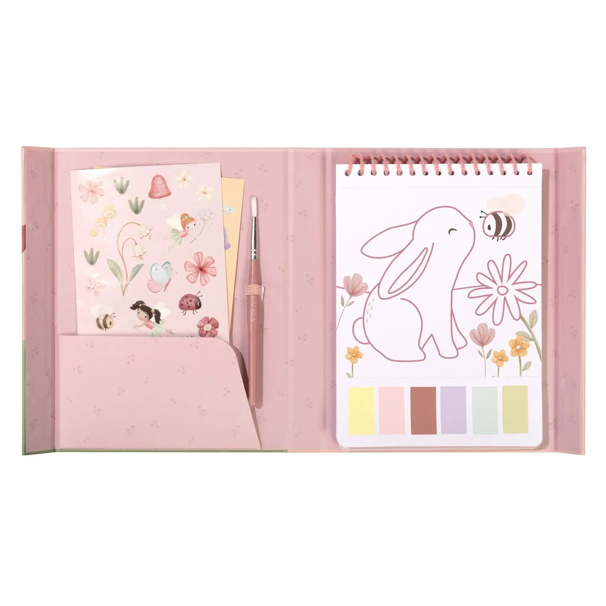 Little Dutch Verfboek - Rosa