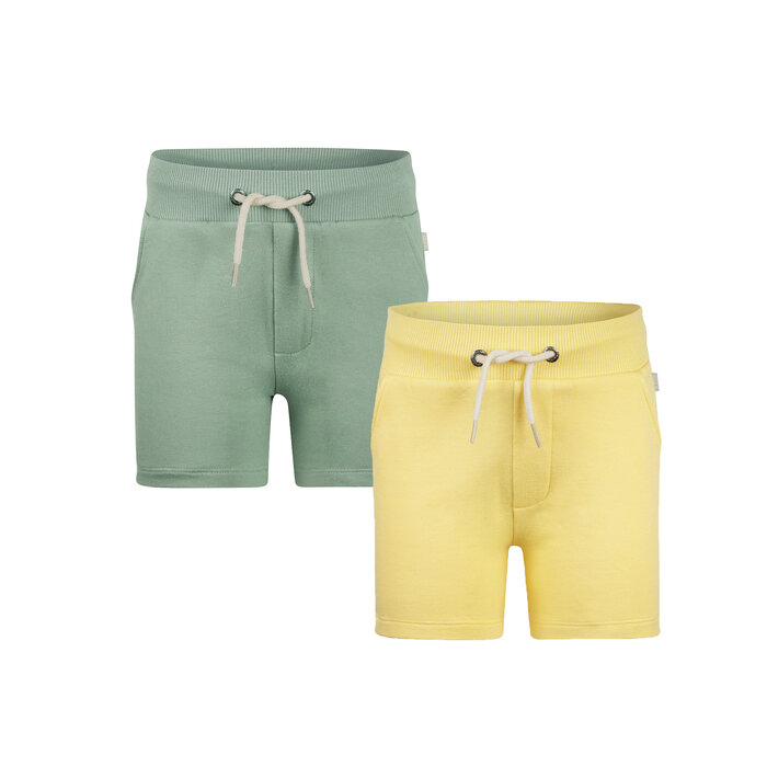 Koko Noko Jogging shorts Sage, 2-pack