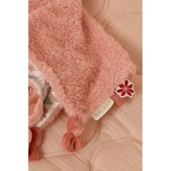 Little Dutch Knuffeldoekje Flamingo - Roze - Safari Friends GRS