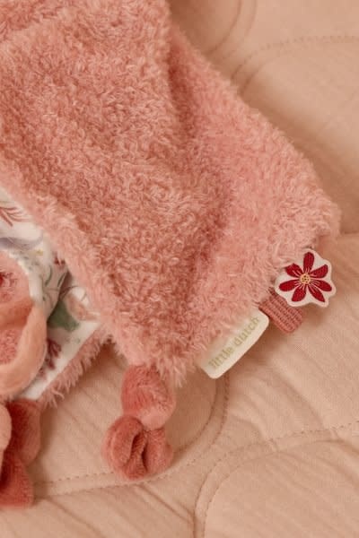 Little Dutch Knuffeldoekje Flamingo - Roze - Safari Friends GRS