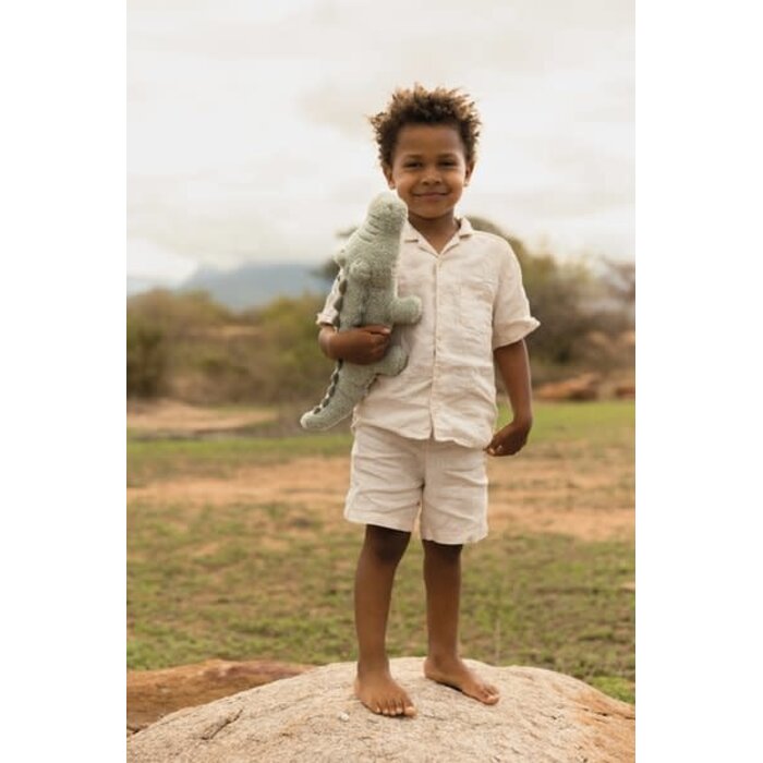 Little Dutch Knuffel Krokodil - Groen - Safari Friends GRS