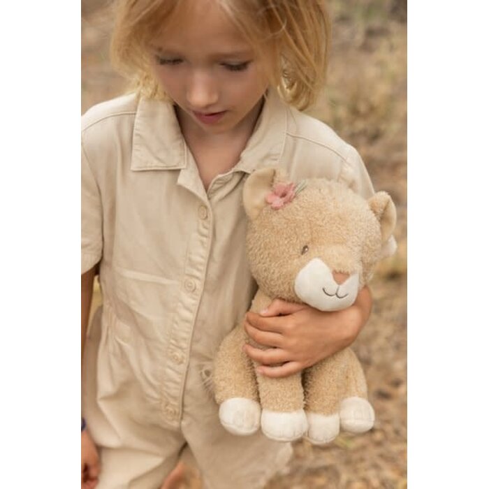 Little Dutch Knuffel Leeuwin- Geel - 25 cm - Safari Friends GRS