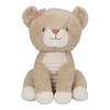 Knuffel Leeuwin- Geel - 25 cm - Safari Friends GRS