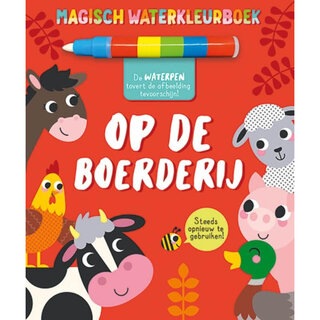 Lantaarn publishers Magisch waterkleurboek Boerderij