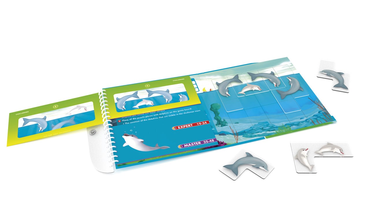 SmartGames Magnetic Travel: Flippin' Dolphins