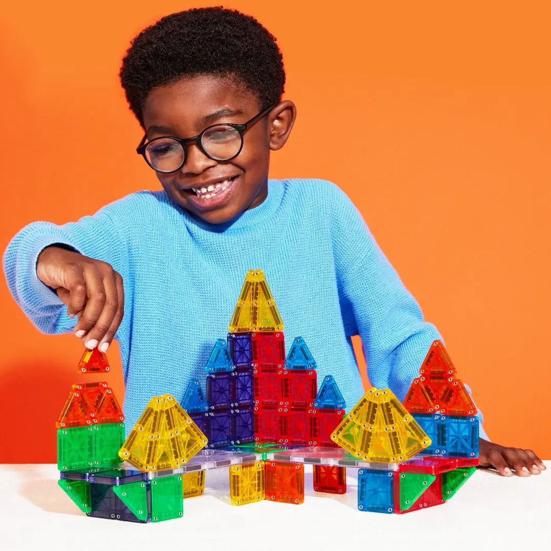 Magna-Tiles MAGNA-TILES® Micro Mags 70 Piece Set