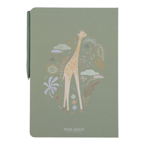 Little Dutch LD Tekentablet groen Safari Friends