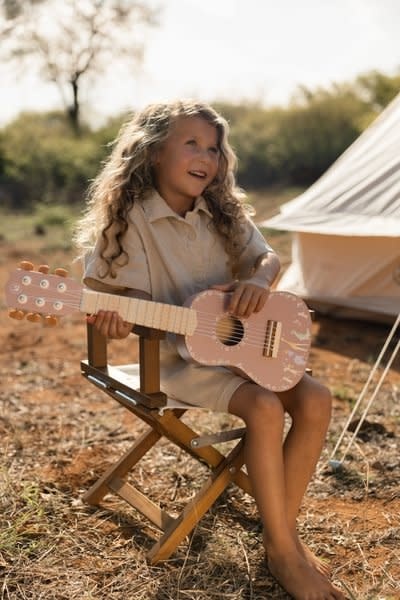 Little Dutch LD Houten gitaar pink SF FSC