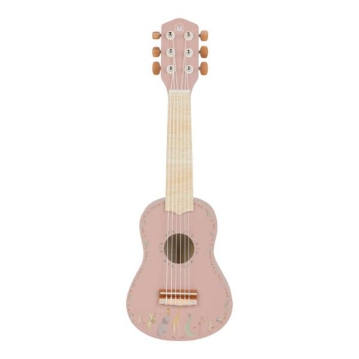 Little Dutch LD Houten gitaar pink SF FSC