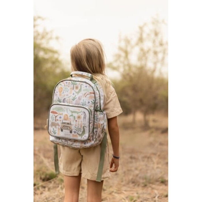 Little Dutch LD Rugzak 35 cm Safari Friends