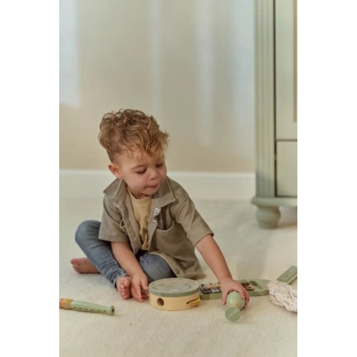 Little Dutch Muziekset - Groen - Safari Friends FSC